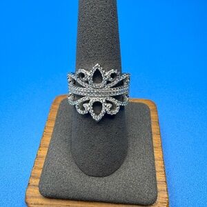 Sterling Silver 925 AAA CZ Ring